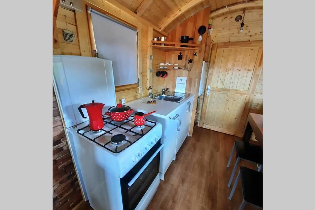 Autarkes Tiny House Mit Rheinblick Apartment Rumikon Екстериор снимка
