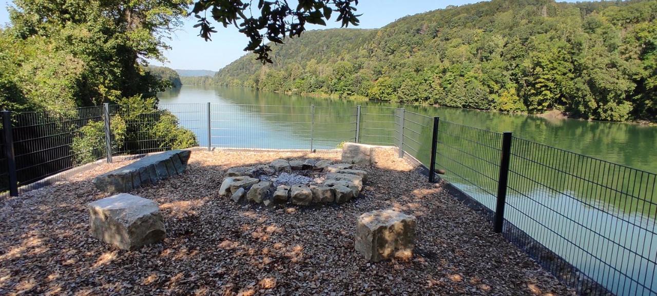 Autarkes Tiny House Mit Rheinblick Apartment Rumikon Екстериор снимка